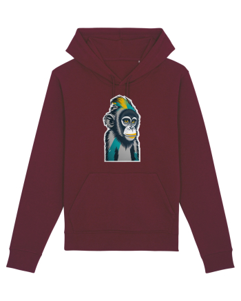 monkey pop Burgundy