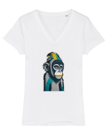 monkey pop White