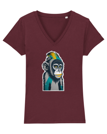 monkey pop Burgundy