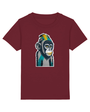 monkey pop Burgundy