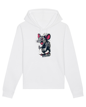 crazy rat White