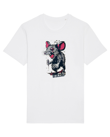 crazy rat White