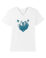 Grizzly_Georginio 1 Tricou mânecă scurtă guler V Bărbat Presenter
