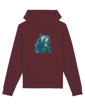 Grizzly Georginio_5 Burgundy