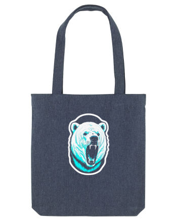 raged polar bear Midnight Blue