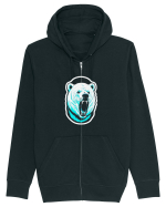 raged polar bear Hanorac cu fermoar Unisex Connector