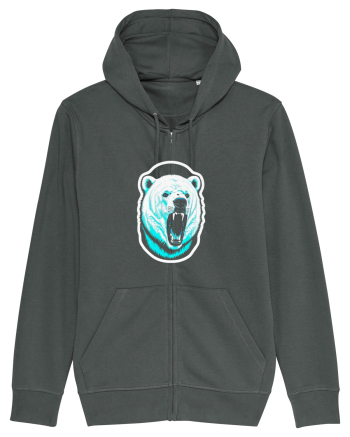 raged polar bear Anthracite