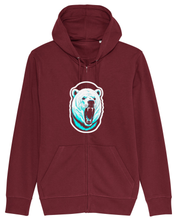 raged polar bear Burgundy