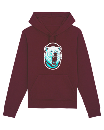 raged polar bear Burgundy