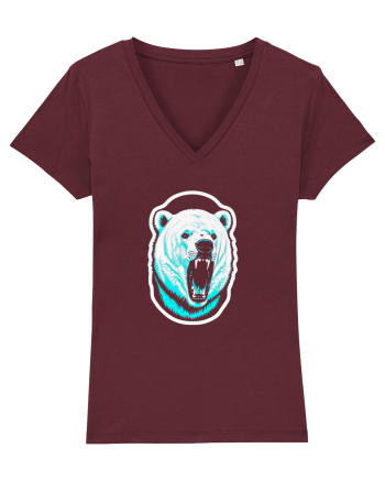 raged polar bear Burgundy