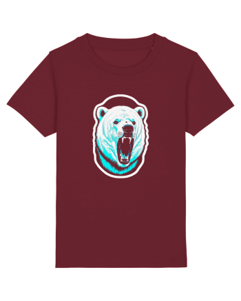 raged polar bear Burgundy