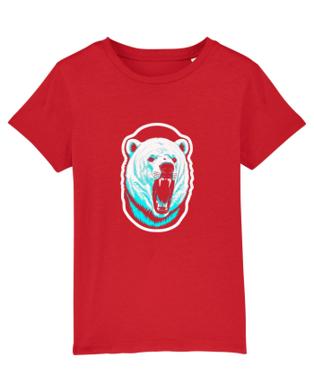 raged polar bear Red
