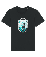 raged polar bear Tricou mânecă scurtă Unisex Rocker