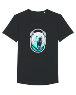 raged polar bear Tricou mânecă scurtă guler larg Bărbat Skater