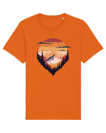 pentru pasionații de drumeții - Dragoste de munte v1 Bright Orange