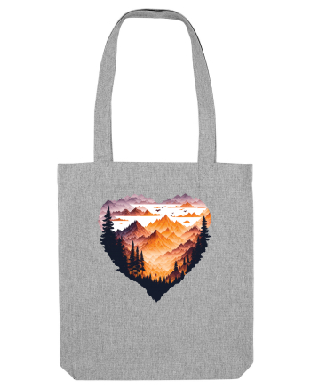 pentru pasionații de drumeții - Dragoste de munte v2 Heather Grey