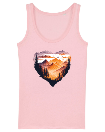 pentru pasionații de drumeții - Dragoste de munte v2 Cotton Pink