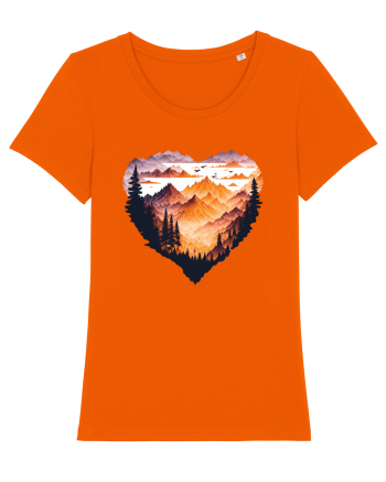 pentru pasionații de drumeții - Dragoste de munte v2 Bright Orange