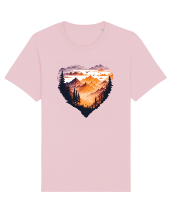 pentru pasionații de drumeții - Dragoste de munte v2 Cotton Pink
