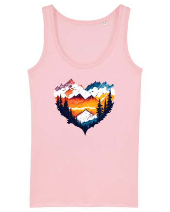pentru pasionații de drumeții - Dragoste de munte v3 Cotton Pink