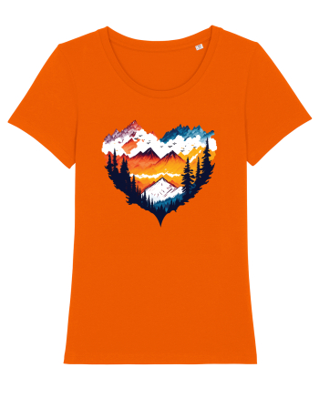 pentru pasionații de drumeții - Dragoste de munte v3 Bright Orange