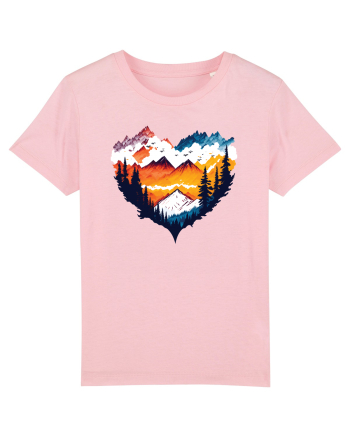 pentru pasionații de drumeții - Dragoste de munte v3 Cotton Pink