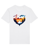 pentru pasionații de drumeții - Dragoste de munte v3 Tricou mânecă scurtă Unisex Rocker