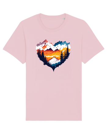 pentru pasionații de drumeții - Dragoste de munte v3 Cotton Pink