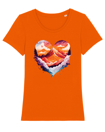 pentru pasionații de drumeții - Dragoste de munte v4 Bright Orange