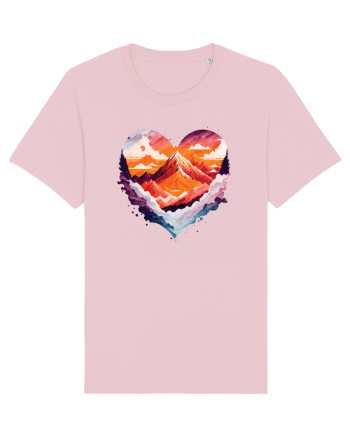 pentru pasionații de drumeții - Dragoste de munte v4 Cotton Pink