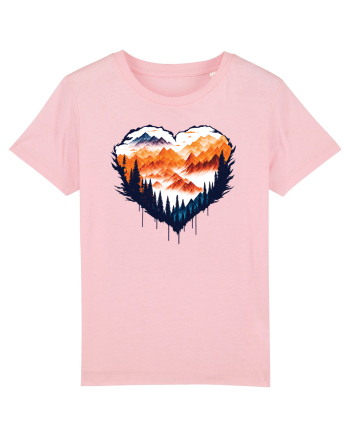 pentru pasionații de drumeții - Dragoste de munte v5 Cotton Pink