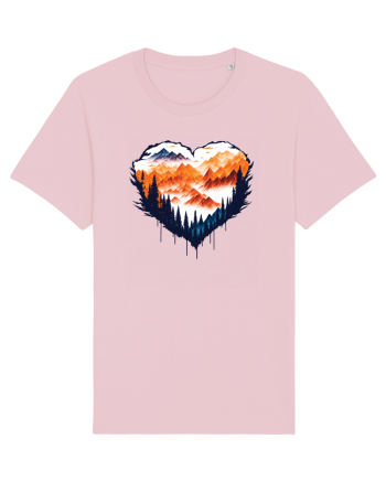 pentru pasionații de drumeții - Dragoste de munte v5 Cotton Pink