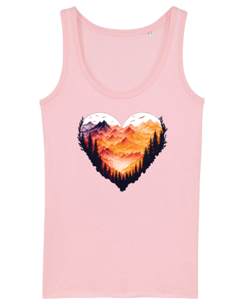pentru pasionații de drumeții - Dragoste de munte v6 Cotton Pink