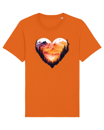 pentru pasionații de drumeții - Dragoste de munte v6 Bright Orange