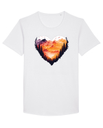 pentru pasionații de drumeții - Dragoste de munte v6 Tricou mânecă scurtă guler larg Bărbat Skater