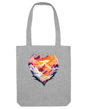 pentru pasionații de drumeții - Dragoste de munte v7 Heather Grey