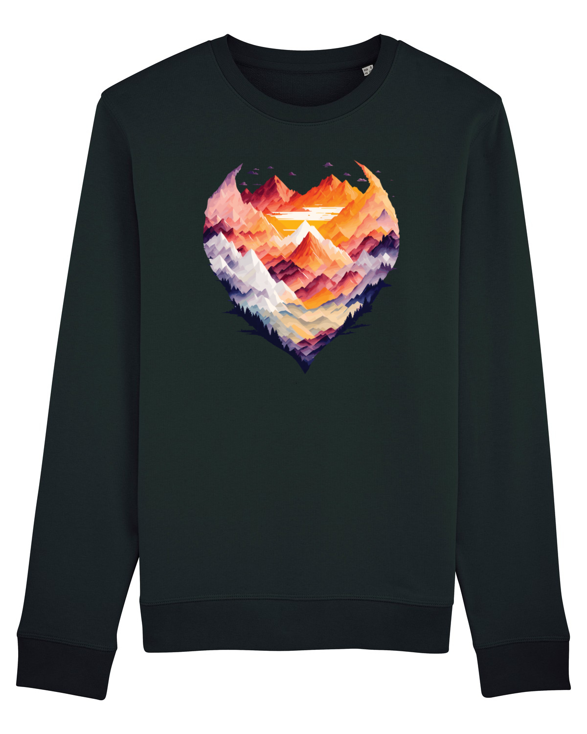 Bluză mânecă lungă Unisex Rise Black