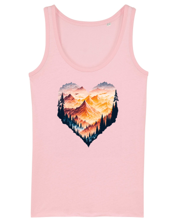 pentru pasionații de drumeții - Dragoste de munte v8 Cotton Pink