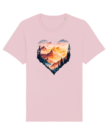 pentru pasionații de drumeții - Dragoste de munte v8 Cotton Pink
