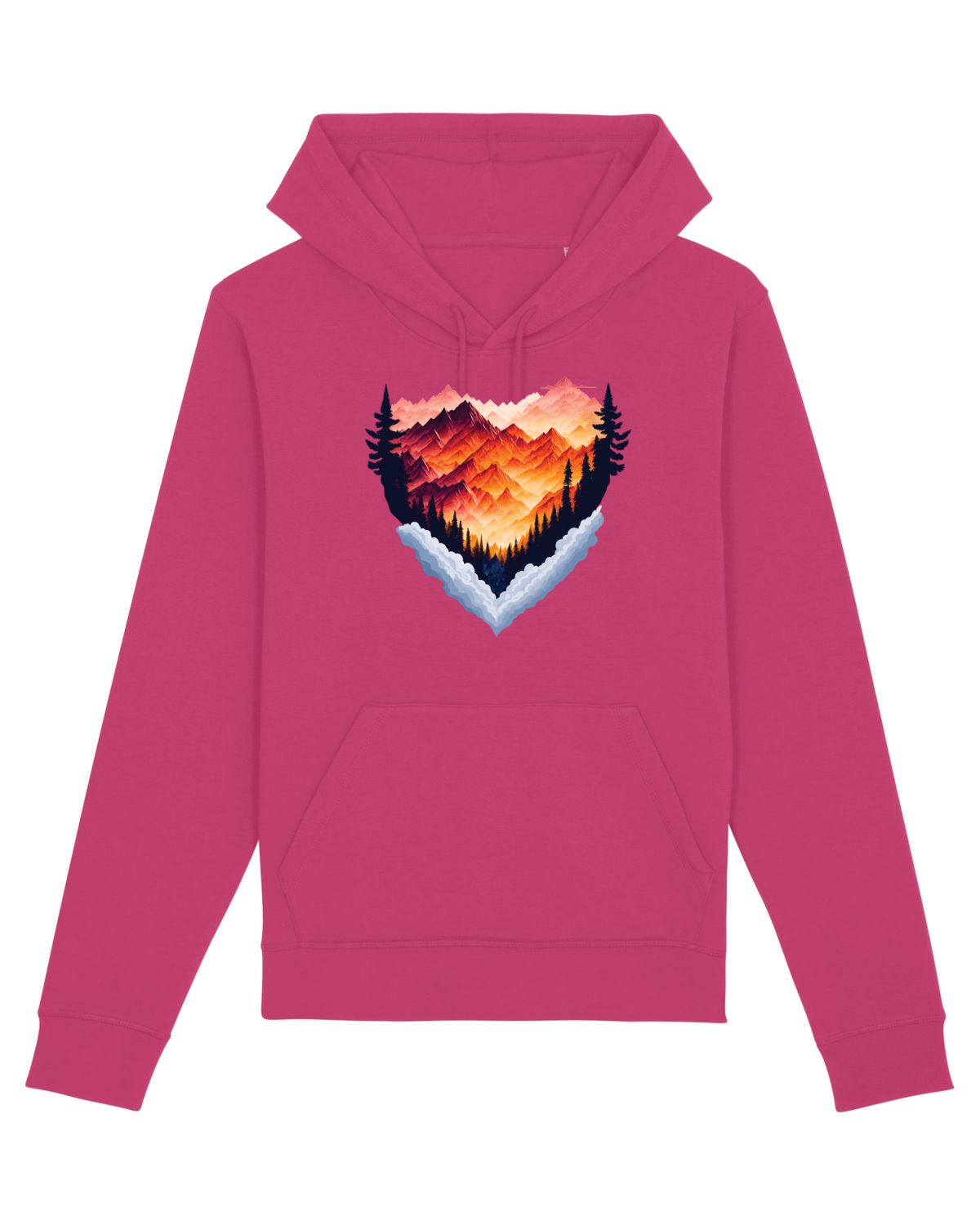 Hanorac Unisex Drummer Raspberry