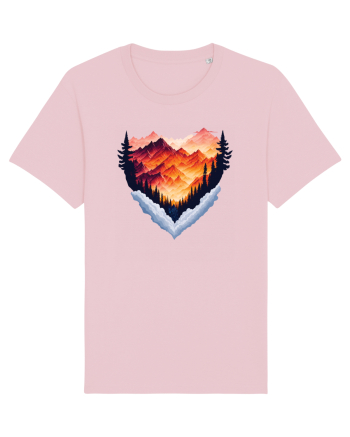 pentru pasionații de drumeții - Dragoste de munte v9 Cotton Pink