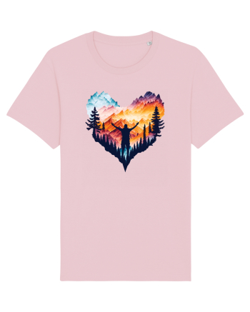 pentru pasionații de drumeții - Dragoste de munte v10 Cotton Pink