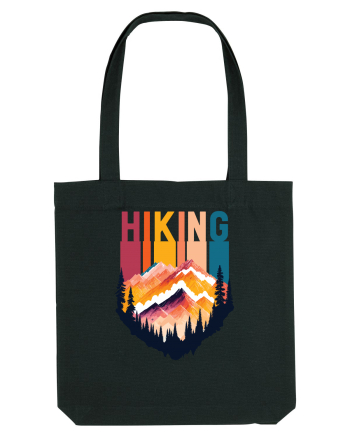 pentru pasionații de drumeții - Hiking emblem Black