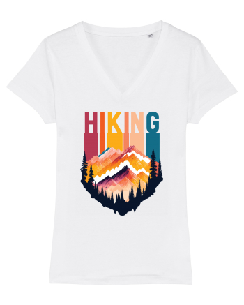 pentru pasionații de drumeții - Hiking emblem White