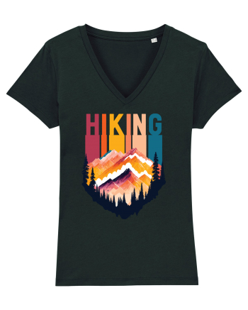 pentru pasionații de drumeții - Hiking emblem Black