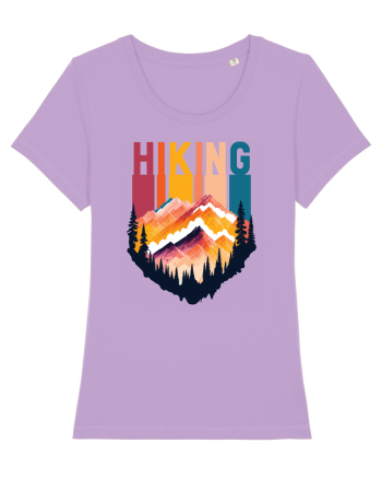 pentru pasionații de drumeții - Hiking emblem Lavender Dawn