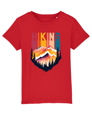 pentru pasionații de drumeții - Hiking emblem Red