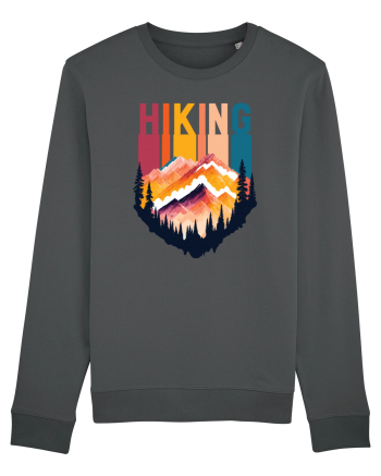 pentru pasionații de drumeții - Hiking emblem Anthracite