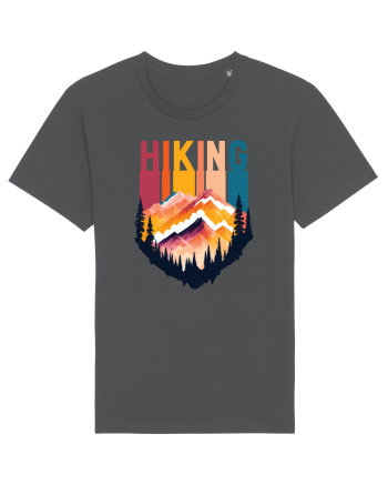 pentru pasionații de drumeții - Hiking emblem Anthracite