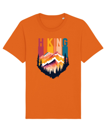 pentru pasionații de drumeții - Hiking emblem Bright Orange